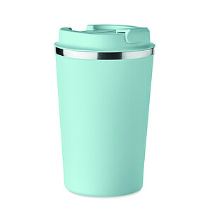 Dvoustěnný pohárek 350 ml, světle modrá