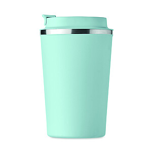 Dvoustěnný pohárek 350 ml, světle modrá