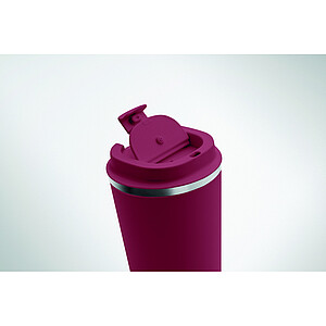 Dvoustěnný pohárek 350 ml, vínová