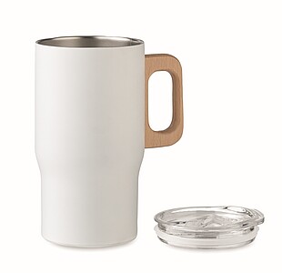Dvoustěnný pohárek 350ml, bílá