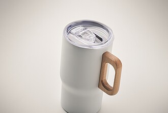 Dvoustěnný pohárek 350ml, bílá