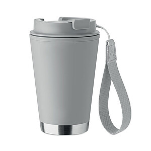 Dvoustěnný termohrnek 300 ml, šedá