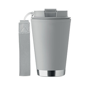 Dvoustěnný termohrnek 300 ml, šedá