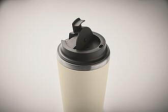 Dvoustěnný termohrnek 350, béžová