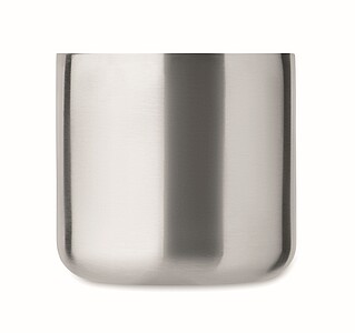 Dvoustěnný termohrnek 350 ml, stříbrná