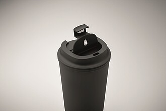 Dvoustěnný termohrnek 350ml, černá