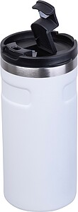Dvoustěnný termohrnek 450 ml, bílá