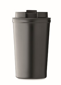 Dvoustěnný termohrnek 450 ml, černá