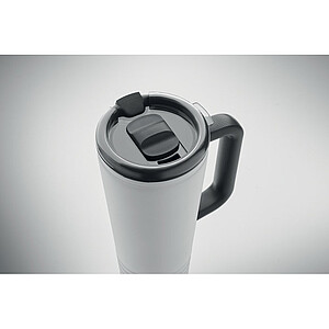 Dvoustěnný termohrnek 700 ml., bílá