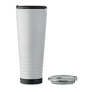 Dvoustěnný termohrnek 700 ml., bílá