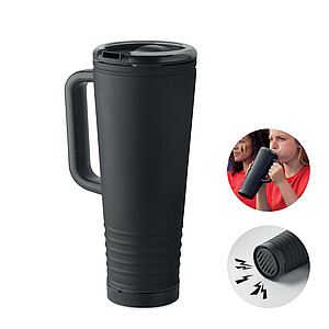 Dvoustěnný termohrnek 700 ml., černá