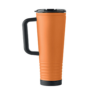 Dvoustěnný termohrnek 700 ml., oranžová