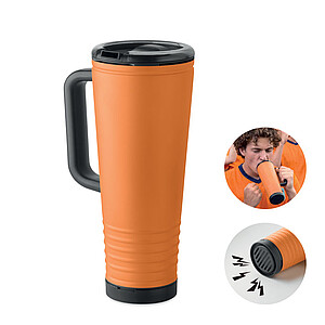 Dvoustěnný termohrnek 700 ml., oranžová