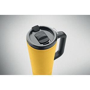 Dvoustěnný termohrnek 700 ml., žlutá