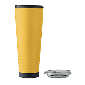 Dvoustěnný termohrnek 700 ml., žlutá