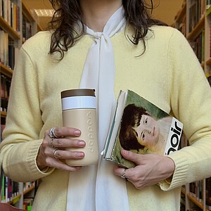 Dvoustěnný termohrnek Dopper 300 ml, béžová