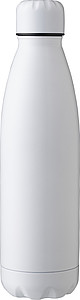 ELVAN Dvoustěnná termoska z nerezové oceli, 500 ml, bílá