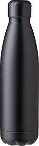 ELVAN Dvoustěnná termoska z nerezové oceli, 500 ml, černá