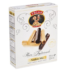 ESTEBIO Dárkové balení plněných mandlových trubiček - mix 175 g