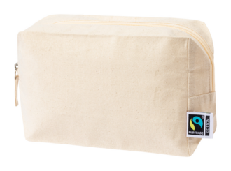 Fairtrade kozmetická taštička, béžová