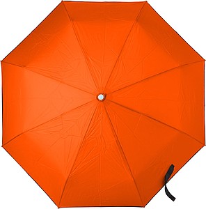 FELICIDAD Skládací automatický deštník, oranžová