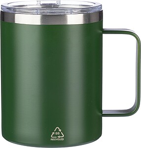 FERHAR Dvoustěnný termohrnek z nerezové oceli, 300 ml, zelená