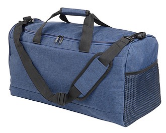 FERRARA Pevná obdélníková sportovní taška, modrá - reklamní předměty