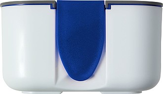 FILKA Krabička na obed s kapacitou 850 ml, bielo-sivo-modrá