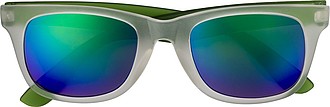 FINGO Plastové sluneční brýle s UV400 ochranou, zelené - reklamní předměty