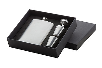 Fľaša 230ml so 2 kalíškami a lievikom