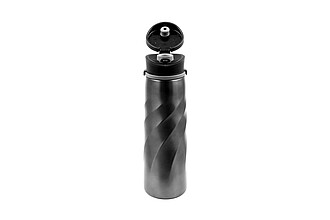 Fľaša na pitie Brandcharger 1000 ml, gun metal