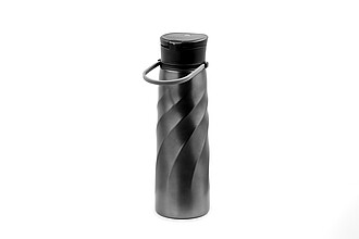 Fľaša na pitie Brandcharger 1000 ml, gun metal