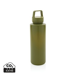 Fľaša na pitie s úchytom, 500 ml, zelená
