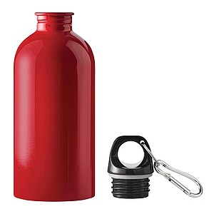 Fľaša na pitie z nehrdzavejúcej ocele 400 ml, červená