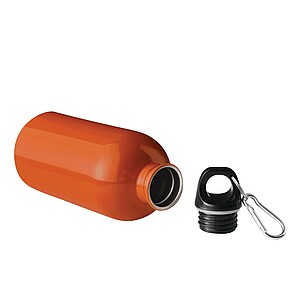 Fľaša na pitie z nehrdzavejúcej ocele 400 ml, oranžová