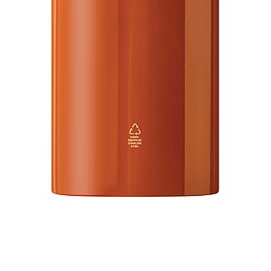 Fľaša na pitie z nehrdzavejúcej ocele 400 ml, oranžová
