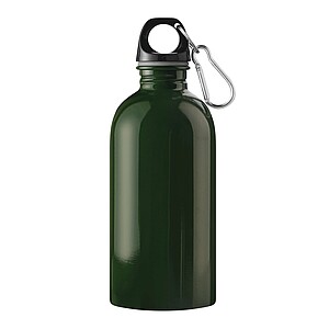 Fľaša na pitie z nehrdzavejúcej ocele 400 ml, tmavozelená