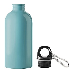 Fľaša na pitie z nehrdzavejúcej ocele 400 ml, tyrkysová