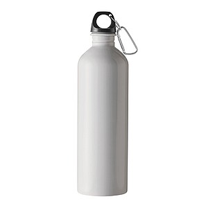 Fľaša na pitie z nehrdzavejúcej ocele 750 ml, biela