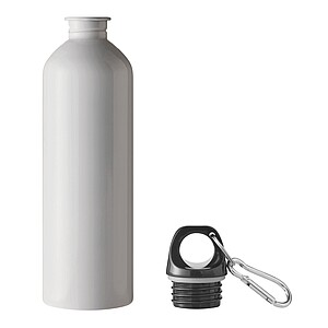 Fľaša na pitie z nehrdzavejúcej ocele 750 ml, biela