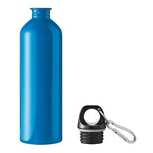 Fľaša na pitie z nehrdzavejúcej ocele 750 ml, modrá