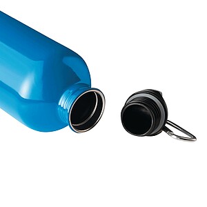 Fľaša na pitie z nehrdzavejúcej ocele 750 ml, modrá