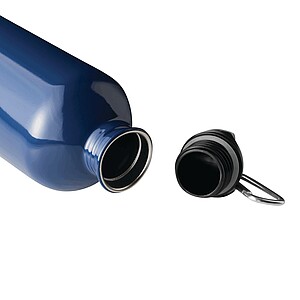 Fľaša na pitie z nehrdzavejúcej ocele 750 ml, námornícka modrá