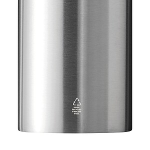 Fľaša na pitie z nehrdzavejúcej ocele 750 ml, strieborná