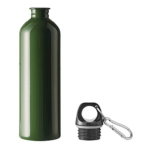 Fľaša na pitie z nehrdzavejúcej ocele 750 ml, tmavozelená