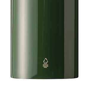 Fľaša na pitie z nehrdzavejúcej ocele 750 ml, tmavozelená