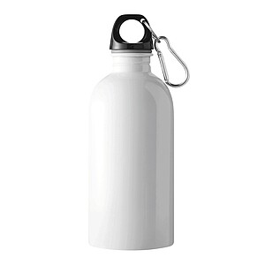 Fľaša na pitie z nerezovej ocele 400ml, biela