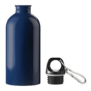 Fľaša na pitie z nerezovej ocele 400ml, námornícka modrá