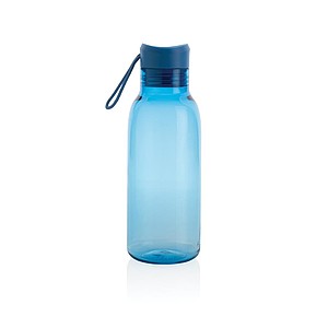 Fľaša na pitie z recyklovaného PET materiálu, objem 500 ml, svetlomodrá