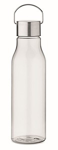 Fľaša na pitie z RPET, 600ml, priehľadná